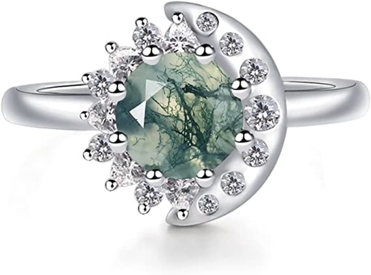 La feuille ouverte de 925 Sterling Silver Marquise Shape Jade Aventurine sonne les cadeaux uniques d'Olive Leaf Rings Handmade Jewelry pour l'OE