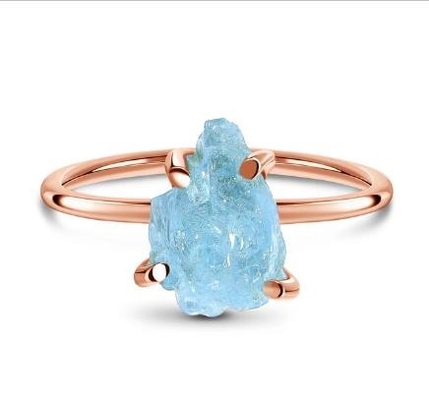 Beau 925 solide Sterling Silver Ring, pierre gemme ovale Ring For Girls de Moonstone de coupe