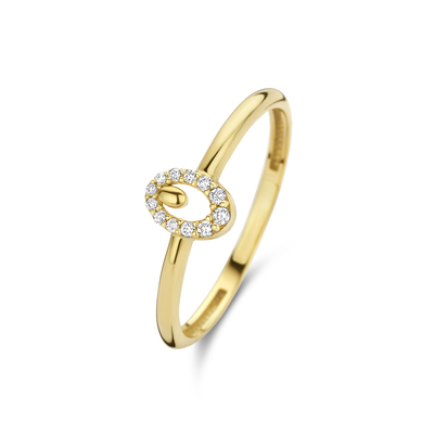 9K or Ring With Silver Diamond Engagement Ring For Women