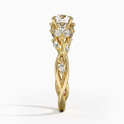 Jardin secret Diamond Engagement Ring pour des femmes ou des filles