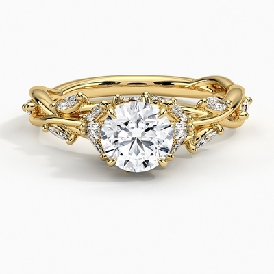 Jardin secret Diamond Engagement Ring pour des femmes ou des filles