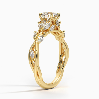 Jardin secret Diamond Engagement Ring pour des femmes ou des filles