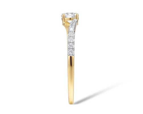 bague de fiançailles de l'or 9K/Ring Adele des femmes - Pré-ordre