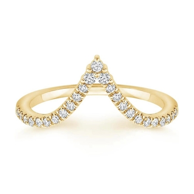 Petit engagement Ring With de solitaire de chandelle 0,75 diamants ronds de carat