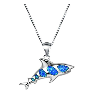 pendant de joint de l'or 14k, bijoux de vie marine, cadeau animal d'esprit pour elle avec la chaîne de 20 pouces