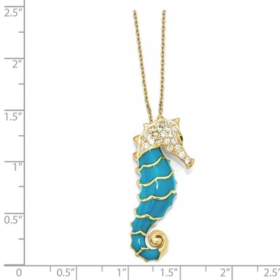 pendant de méduses de l'or 14k pour le collier, bijoux animaux d'esprit, cadeaux de vie marine pour elle avec la chaîne de 20 pouces