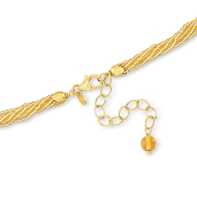 perle cultivée par 4-5.5mm et .14 ct. t.w. Diamond Sea Life Necklace en Sterling Silver et or 18kt au-dessus de Sterling Details