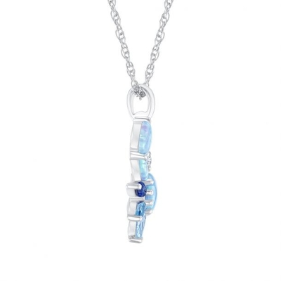 L'opale créée/Sapphire Sea Life Pendant créée, a créé Topaz Crazy Crab Pendant