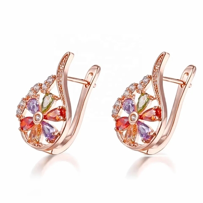 La baguette de Sterling Silver Rainbow CZ de la vente en gros 925 lapide des bijoux de partie de Ring Multicolor Zircon Ring For