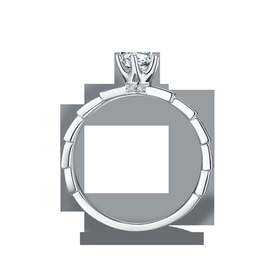 Moissanite blanc anneau unique de Sytle et de Sapphire Platineve Diamonds Jewelry Women