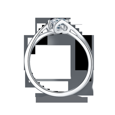 Carat Moissanite naturel Ring Gemstone Wedding Promise Engagement des femmes 3