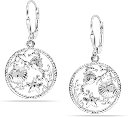 Collier pendant de Ross-Simons Sterling Sea Life Bead Charms pour des femmes