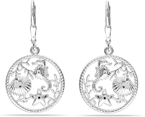 14k bijoux fins de vie marine pendante de poissons de collier de charme de joint de l'or jaune 3 D pour des cadeaux de femmes pour elle
