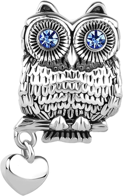 charmes argentés menteur de perle de chien de bijoux de 1.5-2.5mm SBI pour le pendant de collier de bracelets
