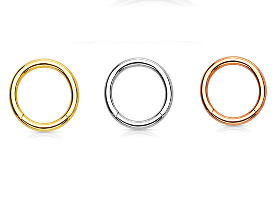 Hélice perçant le Clicker de l'or 14K pour le tragus 16g-40g de cartilage