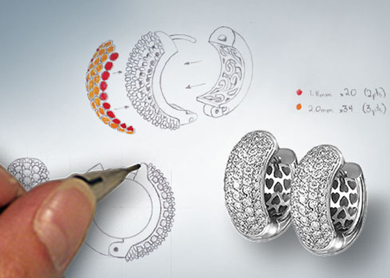 Deux ODM matériel d'or de l'anneau 14K de bijoux de bâti du ton 0.80ct semi pour l'engagement