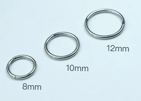 Clicker d'or blanc de Periceing, ODM d'OEM de boucles d'oreille de cercle de l'or 14k pour l'anniversaire