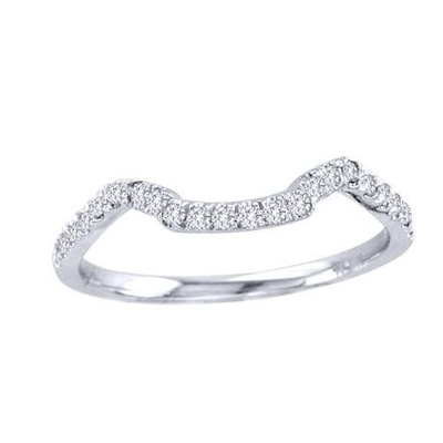 ODM de couleur d'or blanc de 43PCS 0.43ct Diamond Engagement Wedding Rings 18K