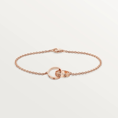 7 poids du bracelet 3.71g de bijoux d'or massif de po. de longueur 18K pour l'AMOUR