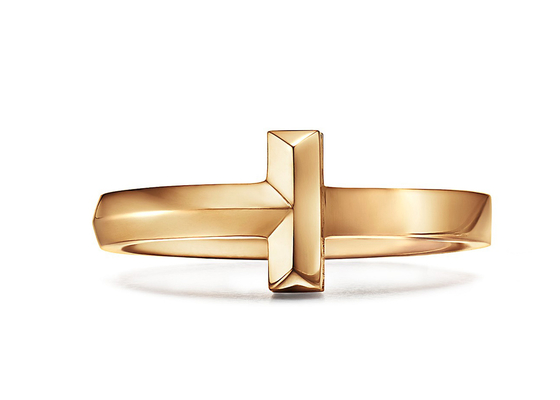 3.89g largeur de l'anneau 2.5mm de bijoux d'or massif du poids 18K pour le mariage de fiançailles
